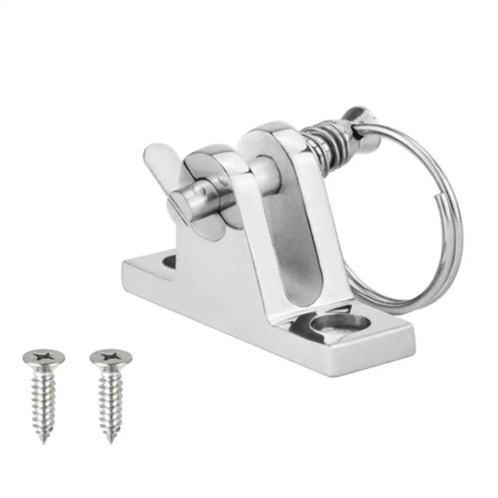 

Marine Boat Deck Hinge Mount Bimini Top Fitting Hardware Marine Stainless Steel Accessories