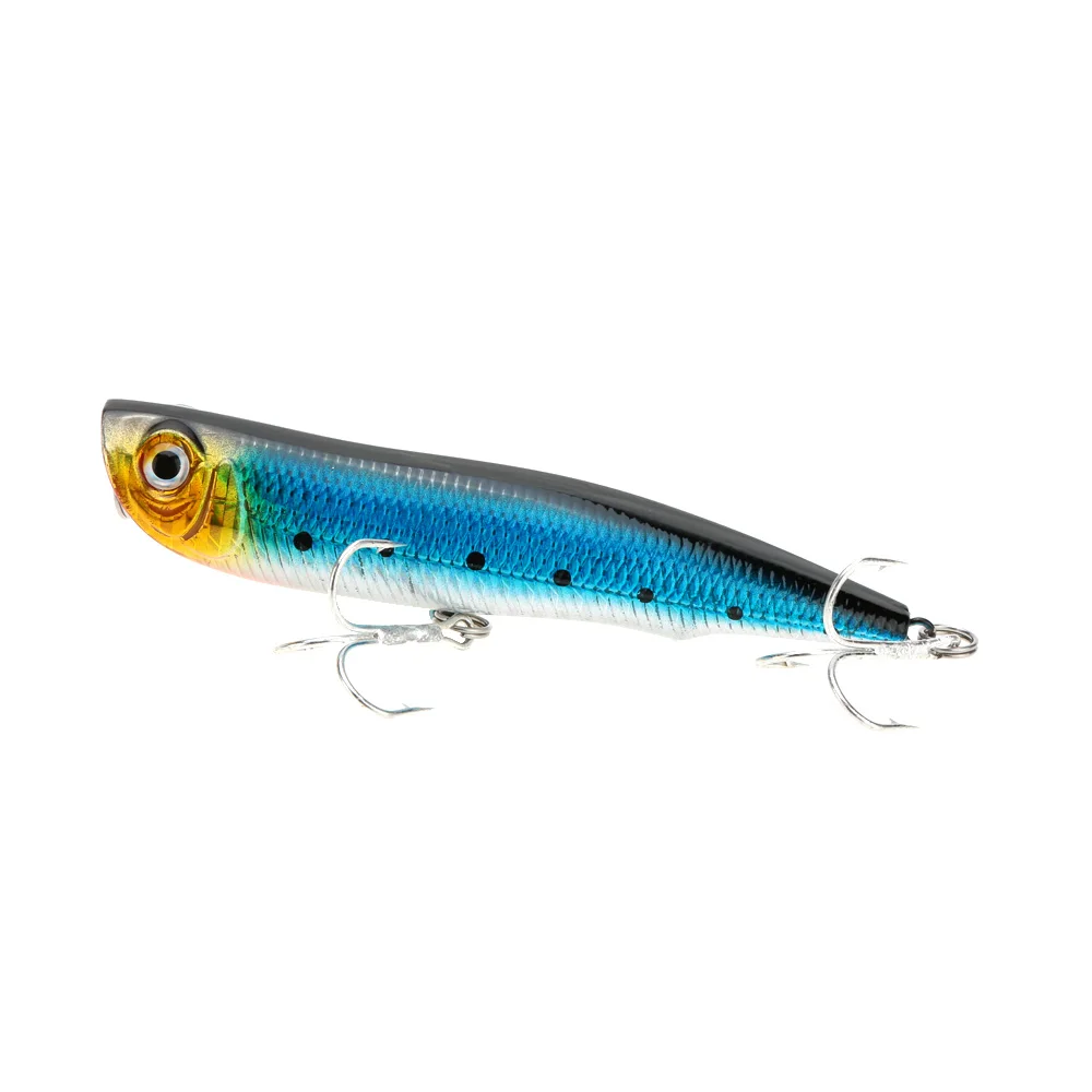 Popper 105 мм/17 г Topwater рыболовная приманка искусственная твердая мягкий вращающийся