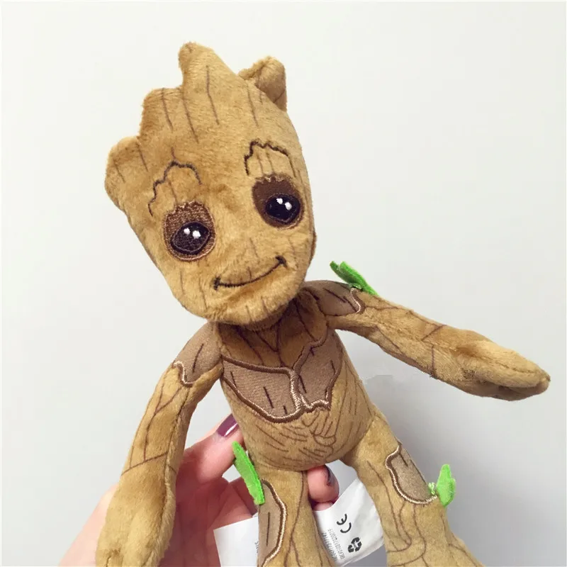 22cm Disney Guardians Of The Galaxy Volume 2 Groot Stuffed Toys Little Tree  Man Plush Toy Doll Muppet Toy Dolls - Movies & Tv - AliExpress