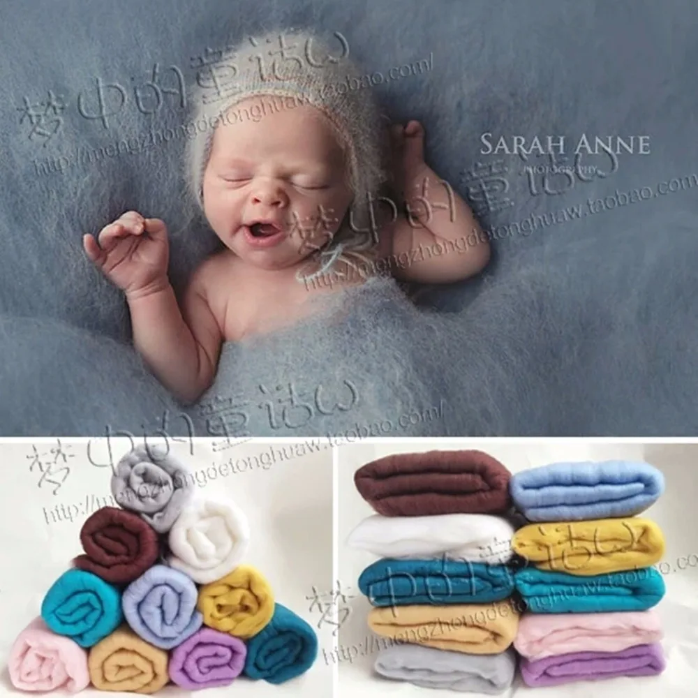  Newborn Fluff Wool fluff merino wool batting basket stuffer Wool Layer Roving Fluff Wool Felted Wra