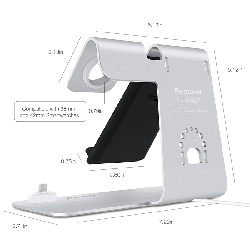 Цена 3 в 1 Быстрое беспроводное зарядное устройство кронштейн для iPhone Xs Apple Watch Airpods Беспроводная зарядка для iPhone XsMas Xr 8 plus samsung S9 S8