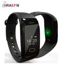 Hraefn Smart Band K18S монитор сердечного ритма SmartBand фитнес-трекер Браслет спортивные часы для IOS Android PK ID107 D21 ID101 105
