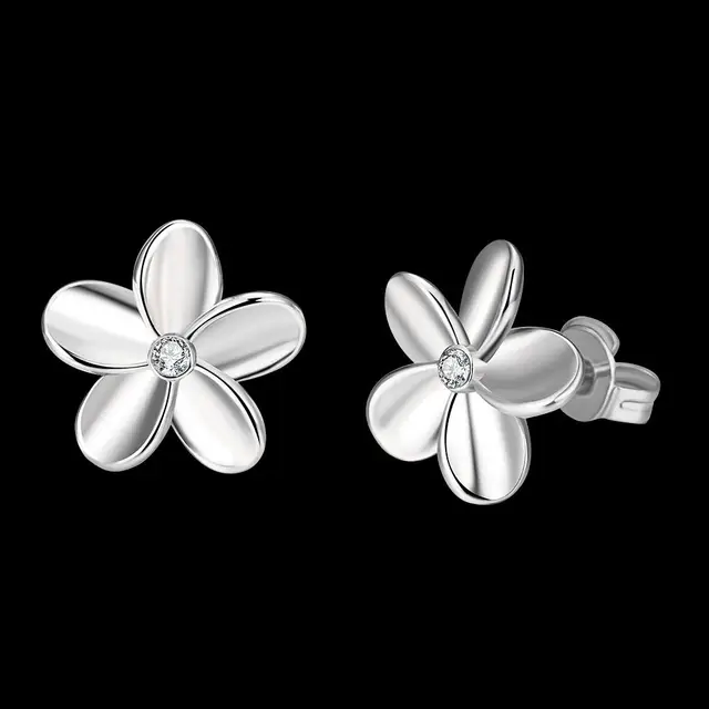Pendientes Flor Flower Korean Fashion Online Shopping India