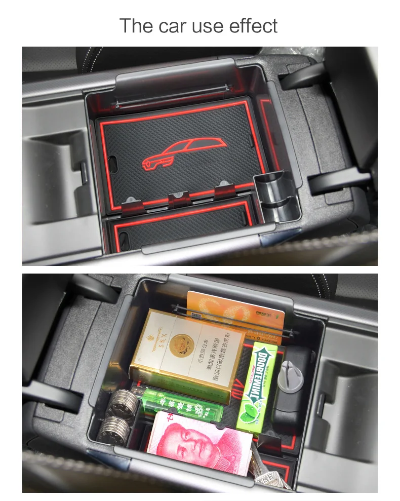 Для Renault Koleos ii samsung QM6, подлокотник, коробка для хранения, органайзер для автомобиля, аксессуары, автомобильный Стайлинг