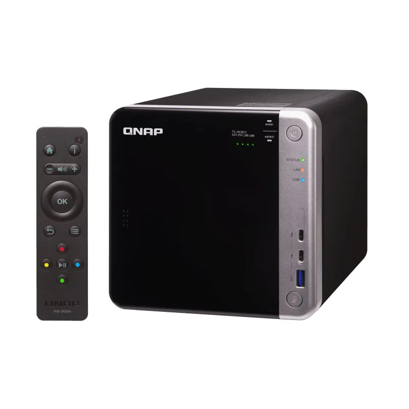 

QNAP TS-453BT3 4-bay diskless nas, SATA expansion, 8G memory ,Thunderbolt 3 + 10GbE NAS