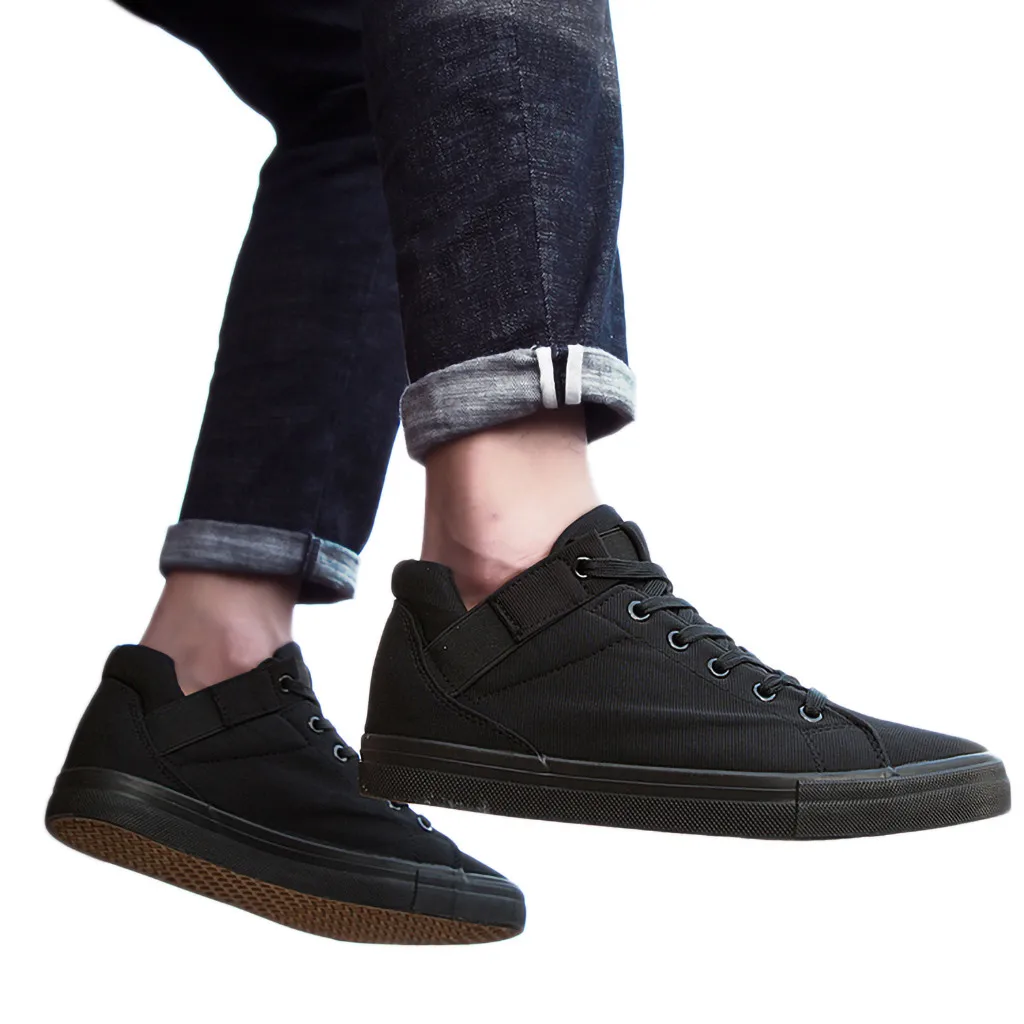 Брендовая новая высокая повседневная обувь для мужчин, парусиновая Мужская обувь в стиле хип-хоп на шнуровке, мужские высокие кроссовки, большие размеры 39-44, Dec4