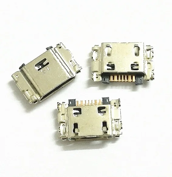 50 шт. порт зарядки Micro USB разъем для Samsung J5 SM J500 J1 J100 J5008 J500F J7 J700 J700F J7008|Шлейфы