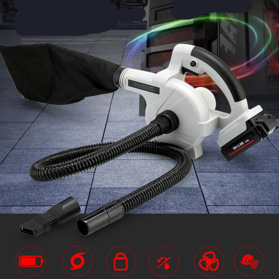 24V lithium battery High Efficiency collector Air Blower Vacuum Cleaner