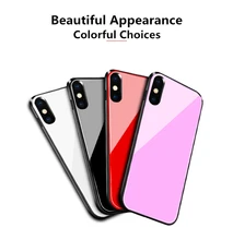 6000mah Ultra Thin Powerbank Battery Charger Cases For iPhone XS Max Charging Case 9H Tempered Glass External Battery