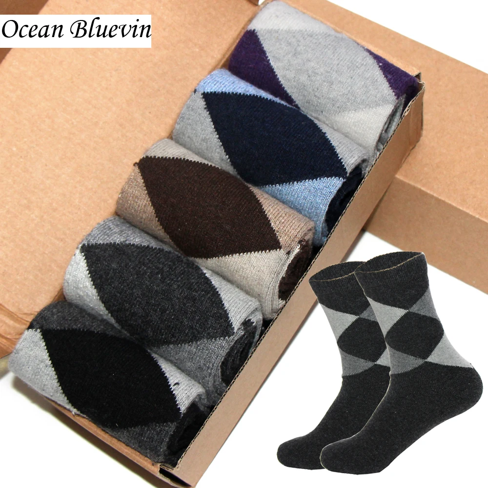 10 Pairs/ Lot Rabbit Wool Mens Socks Autumn Winter Warm Thick Large