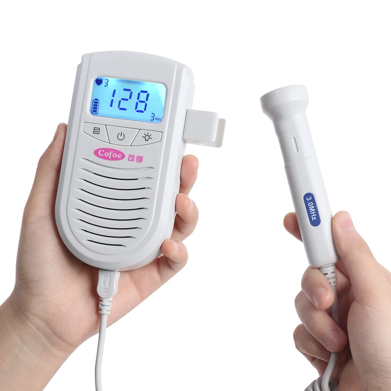 Jual Cofoe Janin Doppler Detector Saku Portabel Rumah Tangga Hamil Bayi Ultrasound Suara Detak Jantung Monitor Tidak Ada Radiasi Stetoskop