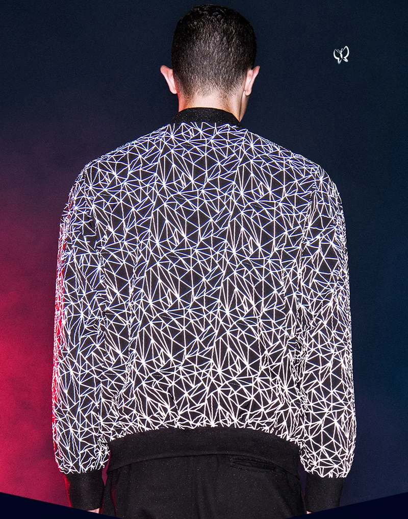 Beverry Fashion Night Reflective Jacket Men Safe Running Men Bomber Jacket Cycling Coat Tactical Jackets Beverry Fashion Night Reflective Jacket Men Safe Running Men Bomber Jacket Cycling Coat Tactical Jackets