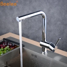 Beelee бортике Кухня Facuet одной ручкой одно отверстие латунь Раковина кран BL2750