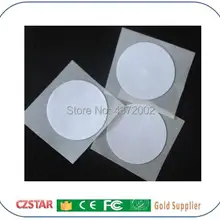13,56 МГц NFC стикер 25 мм RFID тег ISO14443A Rfid стикер Ntag215 Ntag213 NFC стикер s работа со смартфоном для оплаты