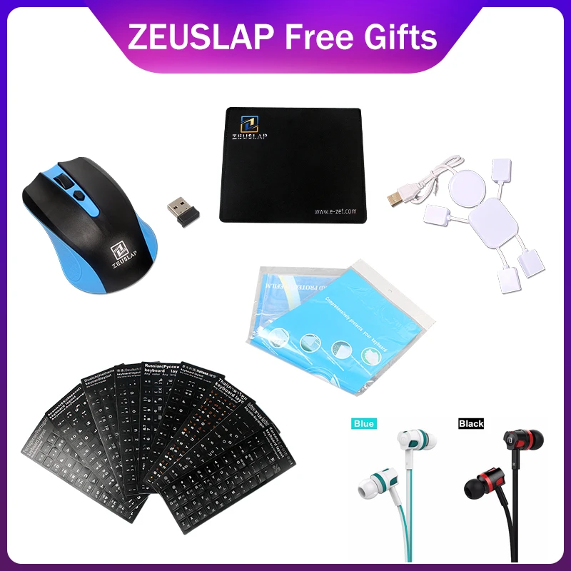 ZEUSLAP 15.6 inch i7-4th Gen CPU Gaming Laptop 8GB RAM up to 1TB SSD Win10 Dual Band WIFI 1920*1080P FHD Notebook Computer