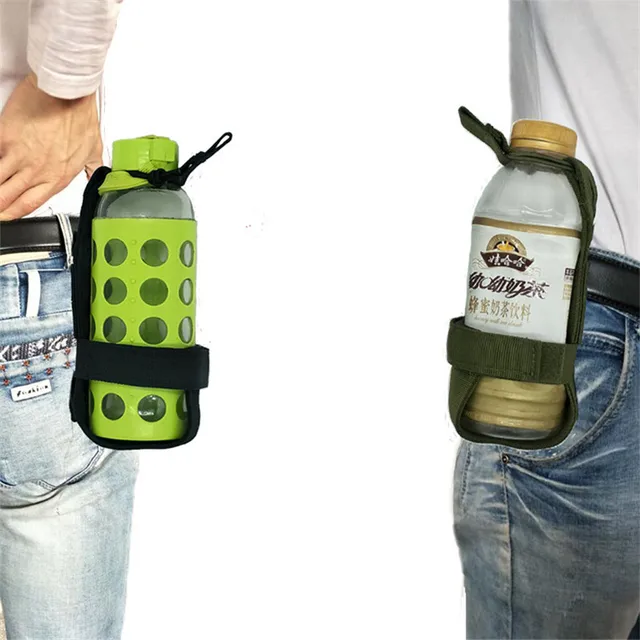Outdoor Water Bottle Strap Holder Thermal Bottle Belt Bag Pouch Outdoor