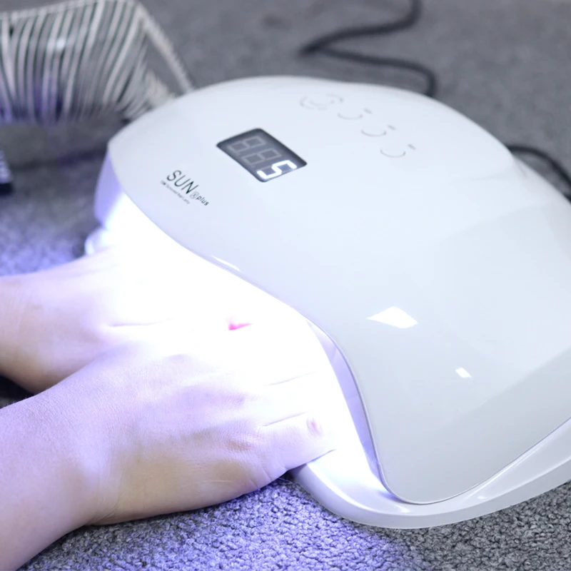 

INGSHU SUNX Plus 72W Nail Dryer For Both Hands Dual LED UV Lamp With LCD Display Auto Sensor Manicure Machine Curing Gel Polish