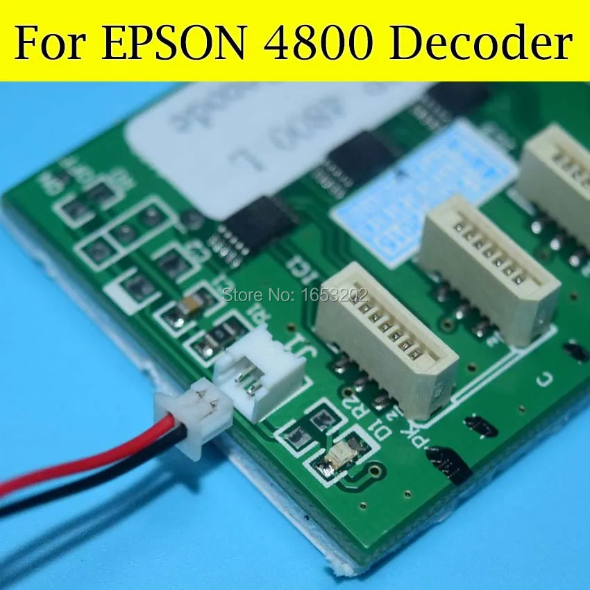Decodificador de Microplaqueta para Epson Stylus Pro Cartucho de Tinta 4800 4880 7400 9400 7450 9450 7880 9880 4400 4450 - Imagem 3