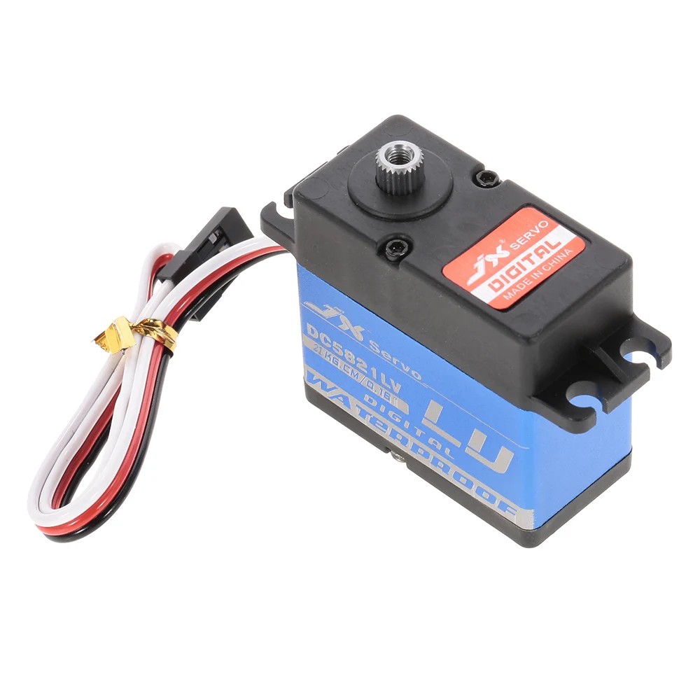 DC5821LV 21KG RC Servo Full Waterproof Metal Digital Servo for RC Car 110 18 RC Helicopter Airplane Model Parts (2)