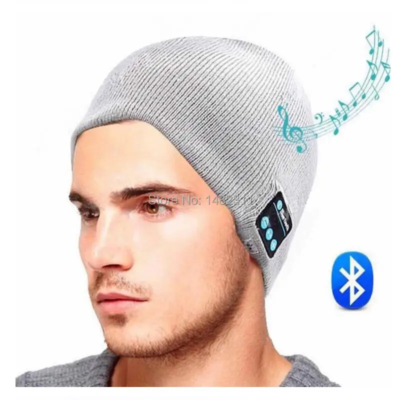 

Unisex Winter Beanie Hat Wireless Bluetooth Smart Caps Bluetooth Music Hat Bluetooth Cap Headphones Headset Handsfree Speaker