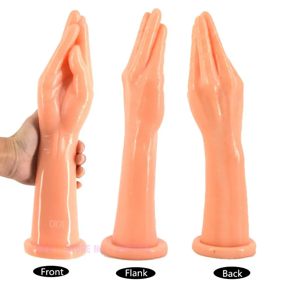 CHGD Fist Dildo Realistic Hand Big Dildo 4 Color Large Suction Cup Flirting Huge Dildos For Women Lesbian Sex Toys.