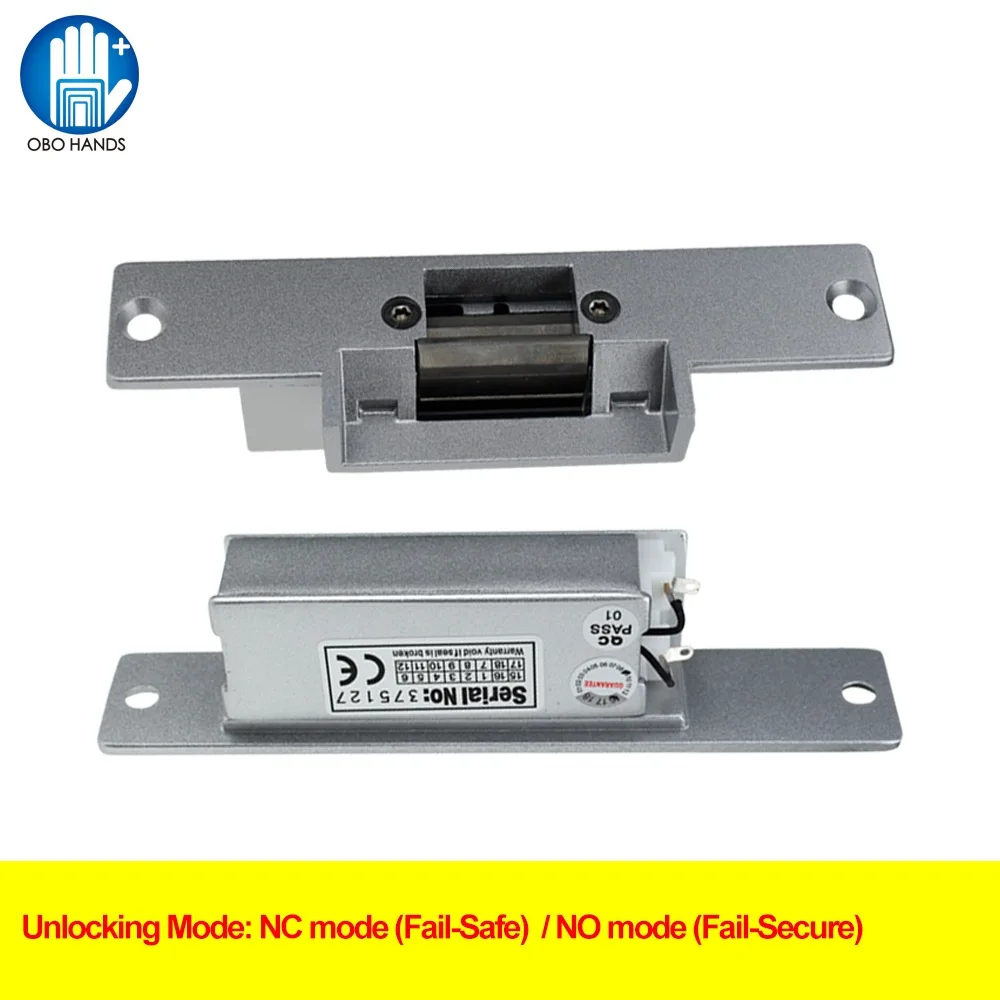 Power off to Lock Access Door Lock Control 12V DC Fail Security NO type Door Electric Strike Lock For Access Control Power Locks Power off to Lock Access Door Lock Control 12V DC Fail Security NO type Door Electric Strike Lock For Access Control Power Locks