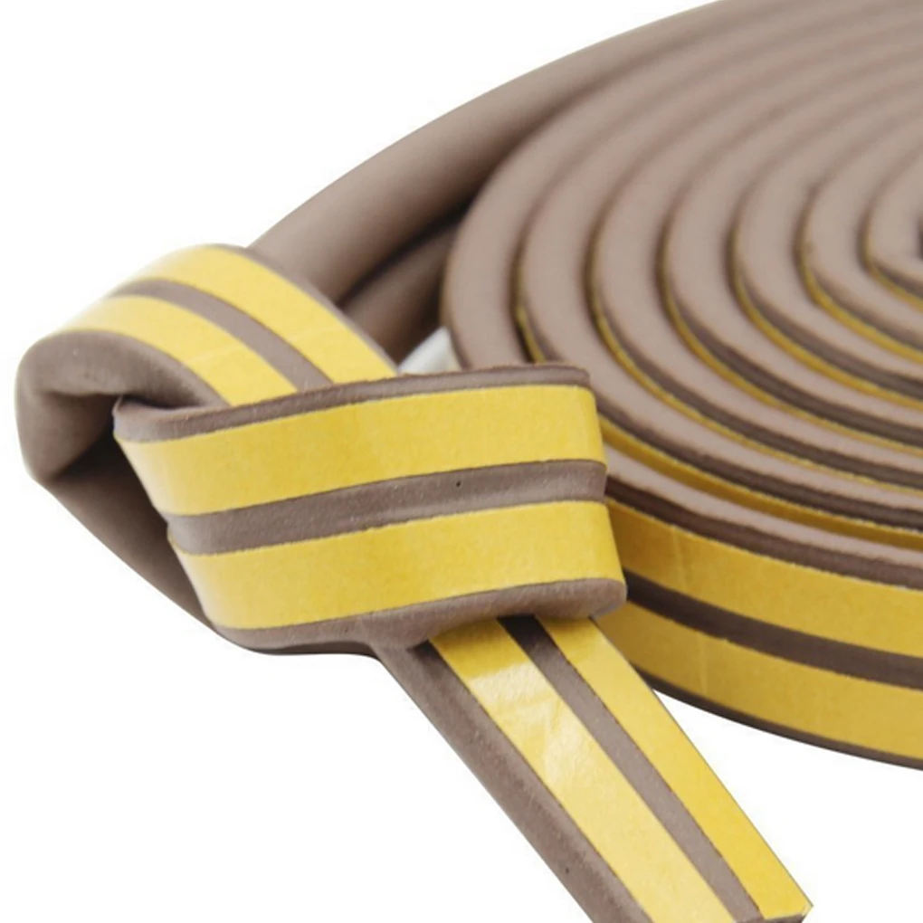 

Indoor Weather Stripping Window Seal Strip Doors Windows Soundproofing Weatherstrip Gap Blocker D Type