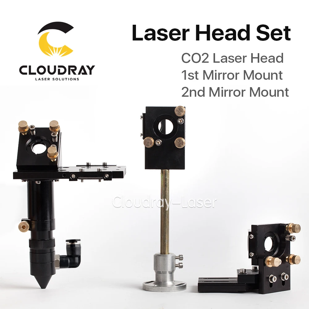 Najtaniej HQ Cloudray CO2 głowica laserowa soczewka skupiająca 20mm lustro odblaskowe 25mm integracyjne góra Laser maszyna do grawerowania i cięcia