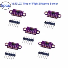 5 шт. GY-VL53L0XV2V VL53L0X время полета Диапазон Расстояние сенсор Breakout модуль для Arduino RCmall FZ2535