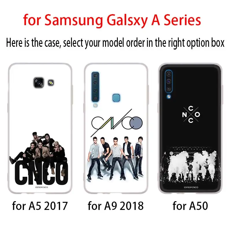 CNCO Christopher VelezFor Samsung Galaxy A10/A30/A40/A50/A70 A9 A8 A6 a7 2018 A3 A5 2017 2016 TPU Case Cover Soft
