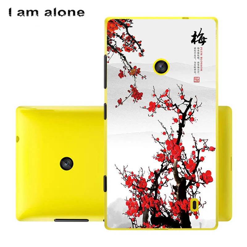 Чехлы для телефонов I am alone для microsoft Nokia Lumia 520 4,0 дюйма, мягкий ТПУ мобильный Модный Цветной чехол для Nokia 520 - Цвет: Soft TPU KK54