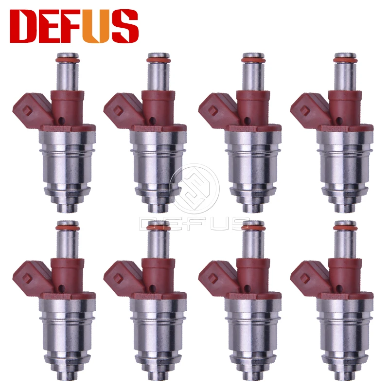 Defus 8pcs Fuel Injector Nozzle Oe Js211 1660086g00 Gasoline For Nissan Pickup D21 9094 2.4l