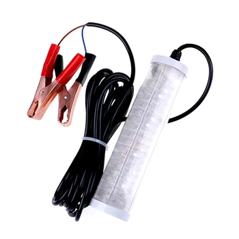 

2000 Lumen - 12V Led Green Underwater Submersible Night Fishing Light Crappie Squid Shad Ice Boat