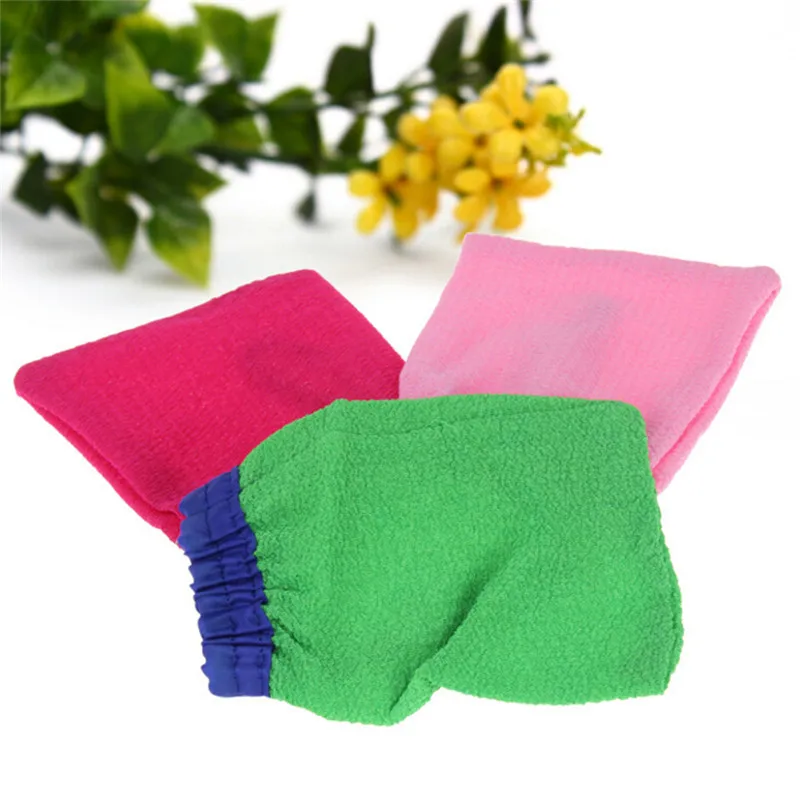 1Pc Professional Korea Hammam Scrub Mitt Magic Peeling Glove Exfoliating Tan Removal Mitt Bath Accessories