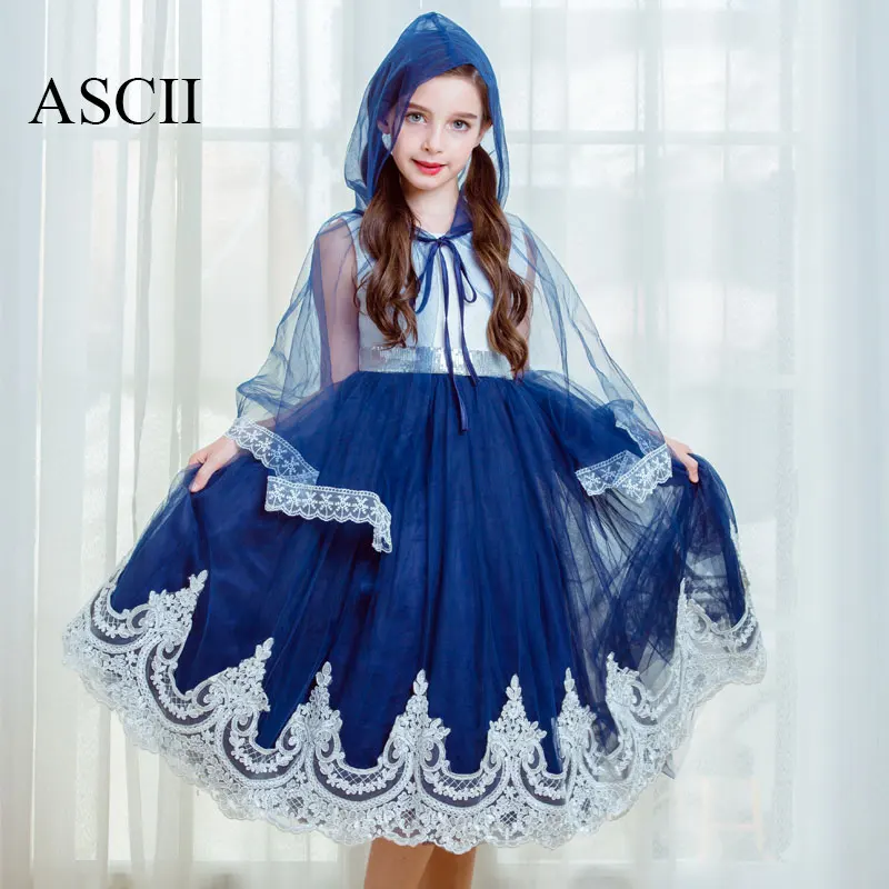 

Ascii code Fashion Girls Evening Party Dress 2019 Summer Kids Dresses For Girls Children Carnival Costume