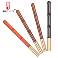 Shichen A042 Новинка деревянная ДИЗАЙН РОЛИК ручка как бамбук с Подарочная коробка из дерева 0,7 мм и 1,0 мм nib. Авторучка для школьного бизнеса