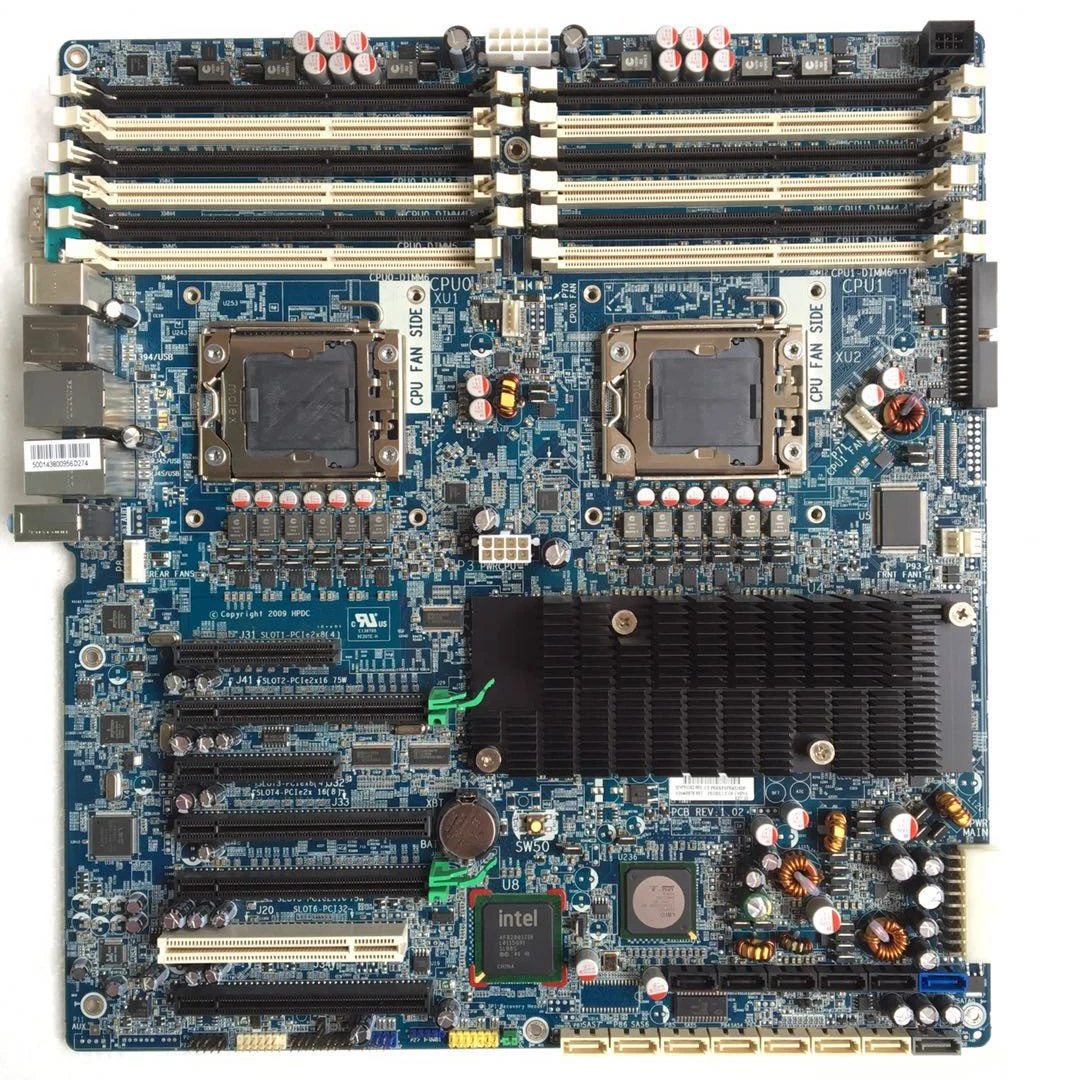 Материнская плата Z800 graphics workstation 576202 001 460838 002|Промышленные компьютеры и