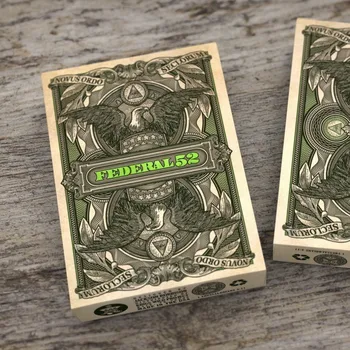 

1 Deck Federal 52 v2 Playing Cards Poker Size Deck USPCC Custom Limited Edition Sealed Magic Tricks