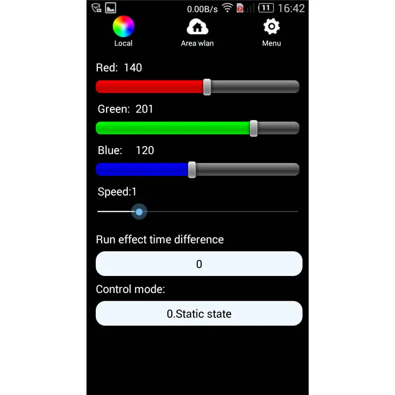 Светодиодный Wi Fi контроллер 2 4G беспроводное приложение iOS Android (поддерживается