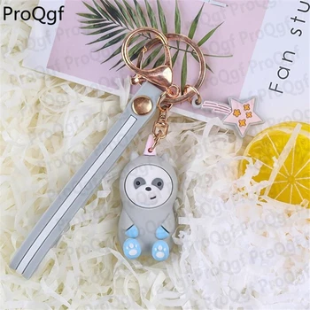 

Ngryise 2Pcs A Set sorry love you animal christmas gift keychain