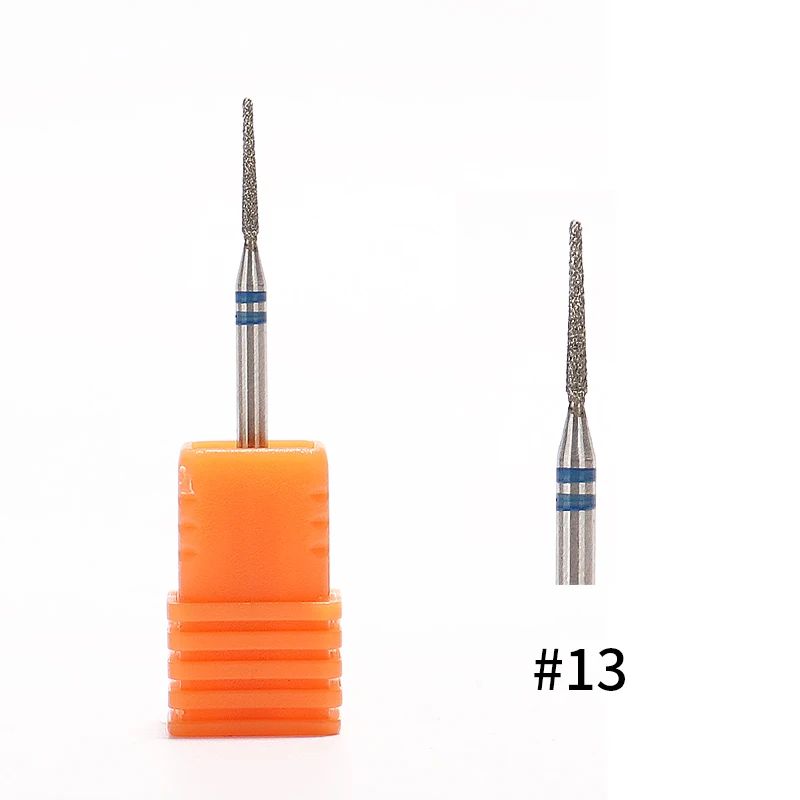 BNG 1 шт. ротационный заусенец для педикюра Карбид алмазный резак для ногтей сверла для маникюра Инструменты Электрические аксессуары для ногтей Бо - Цвет: 13