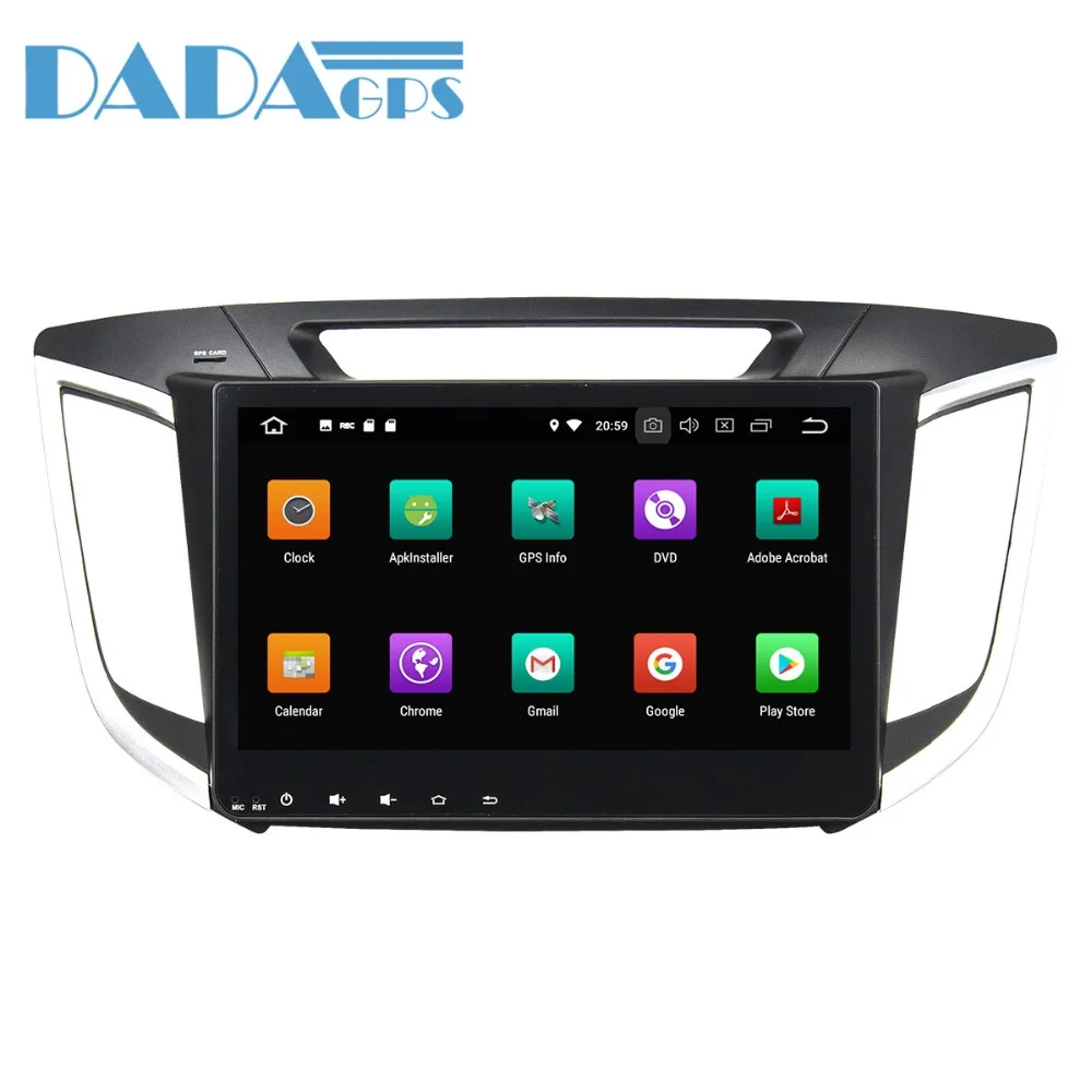 Головное устройство для HYUNDAI IX25 10 1 дюйма Android 9 0 радио DVD плеер стерео GPS
