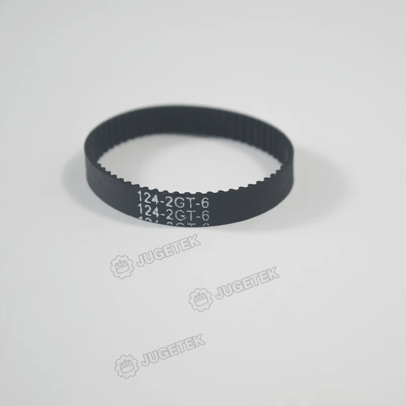 

Free shipping 10pcs/lot 124mm length 62 teeth 6mm width Closed-loop GT2 Timing Belt 124-2GT-6