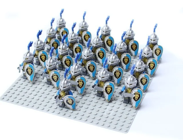 lego medieval soldiers