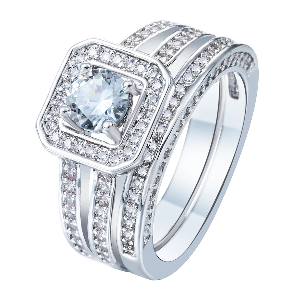 square promise rings
