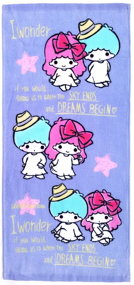 

Cute Cartoon Little Twin Star Heart Love Sweet Cotton Face Hand Towel Children Girl Birthday Gift 34cm*76cm