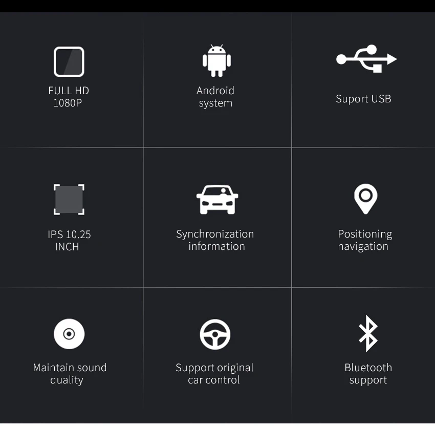 Excellent Koason Android 8.1 10.25 HD touch Screen Car Multimedia Player for BENZ GLA/CLA/A Class 12-15 Car Radio Vehicle GPS navigation 1