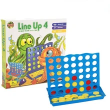 Newest Units 1 set connect 4 in a line board game educational toys for children sports entertainment for nin connect 4 classic grid board game toy