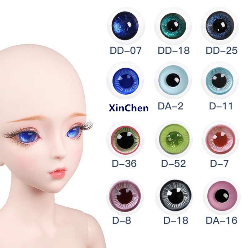 Стеклянный глаз DBS bjd 1/3 14 мм подходит для куклы 60 см разных цветов глаза сделай сам