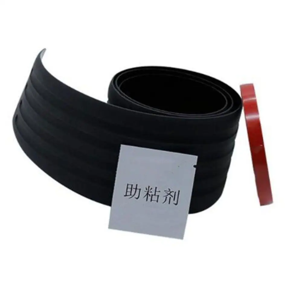 

Protector Guard Rear Bumper Protection Trunk Protectors Black Flexible Rubber Sill Cover Non Slip Adhesive Strips
